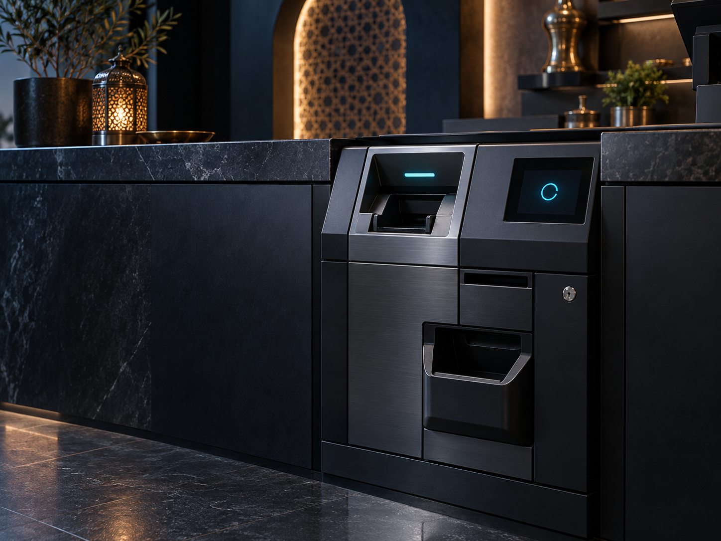 Monnayeur automatique à billets DIGITIL au comptoir
