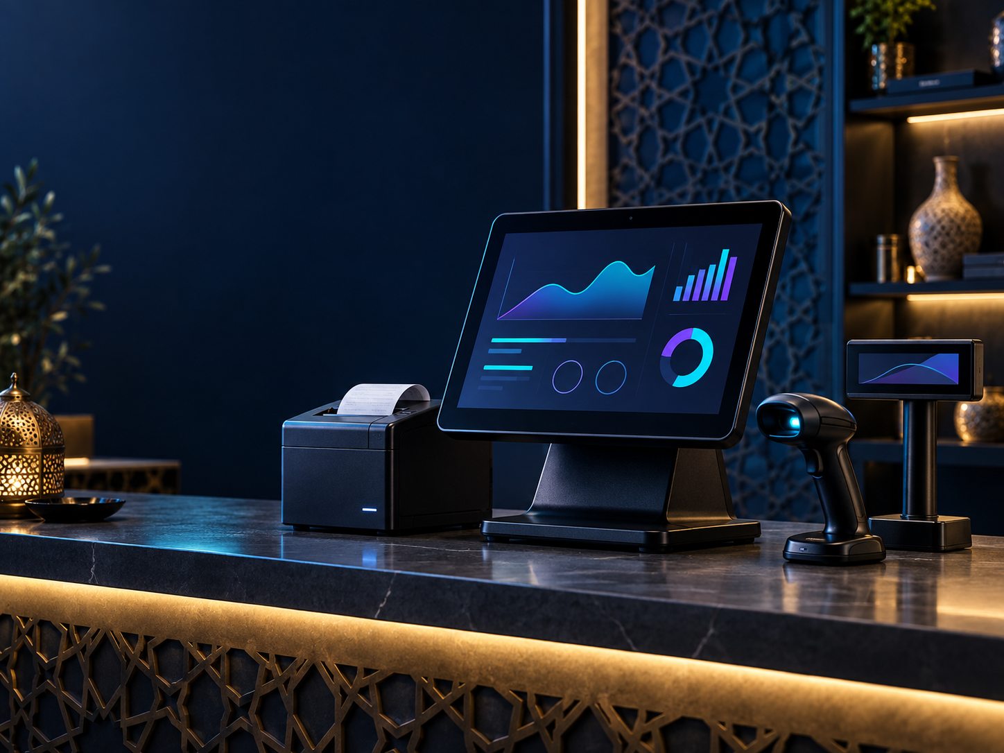 Système de caisse DIGITIL connecté dans un point de vente